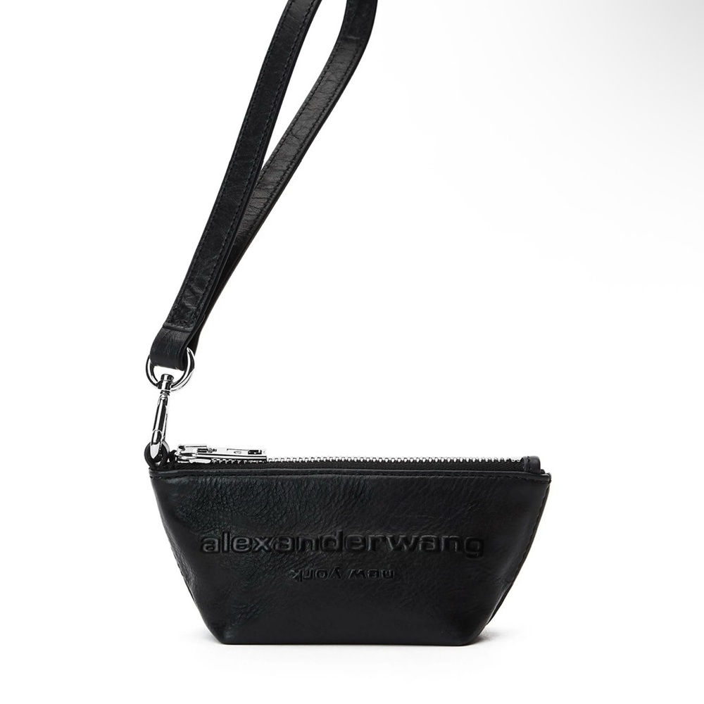 Alexander Wang Black Leather Pouch
